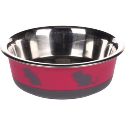 Gamelle Nelly taille D14 cm, 400 ml, couleur fuchsia pour rongeur