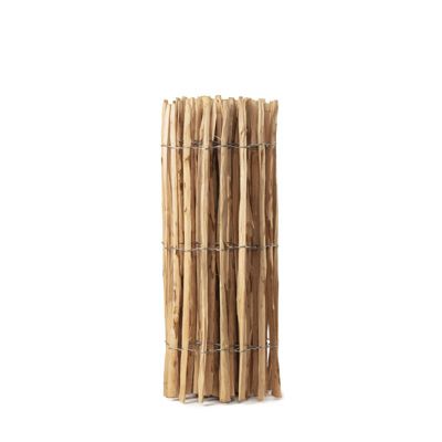 Ganivelle clôture en bois L 5m x H 1m00 - Espacement des piquets 3 à 5 cm