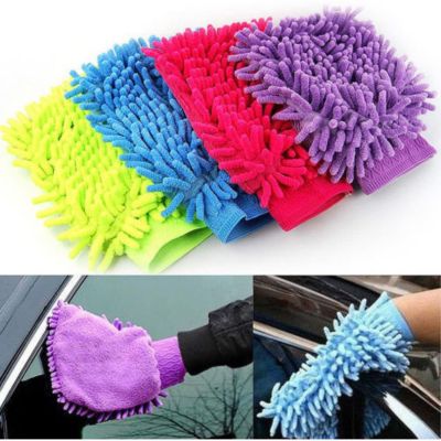 Gant Chenille Microfibre multicolore