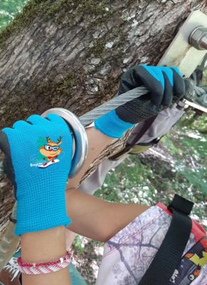 Gant de jardinage et loisirs enfant jaune, AXEL l'abeille Gants pour Professionn
