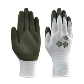 Gants de jardinage thermique enduit latex vert Verve - Taille 9 (L