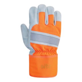 Gant de manutention thermique en cuir Site rigger taille L