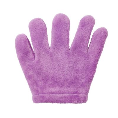 Gant de ménage microfibre violet L.36 cm