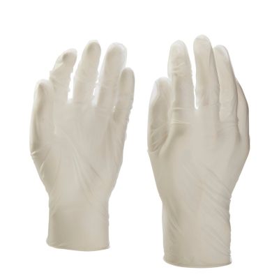 Gant jetable en nitrile pour la manipulation générale Site Taille 9 blanc, lot de 100