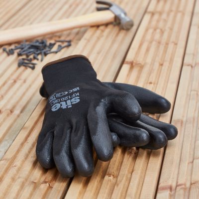 Gants à paume en polyuréthane Site - Taille 9 (L)