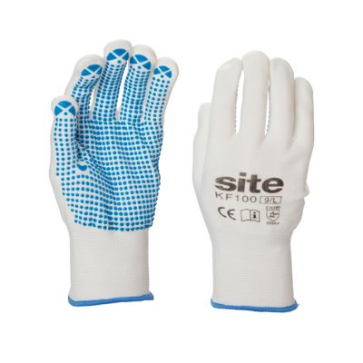 Gants à usage général Site, paquet de 5 paires - Taille 9 (L)