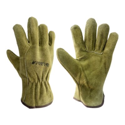 Gants d’outillage jardin en cuir verve- Taille 7 (S)