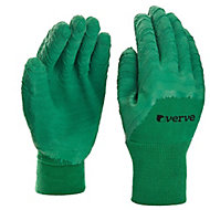 Gants de jardinage enduit latex vert Verve - Taille 10 (XL)