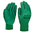 Gants de jardinage enduit latex vert Verve - Taille 10 (XL)