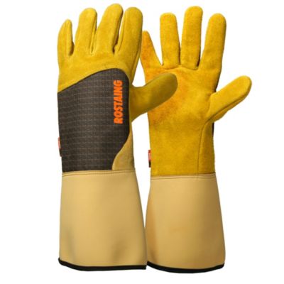 Gants de jardinage Rostaing Roncier gros épineux en cuir Taille 9 (L)