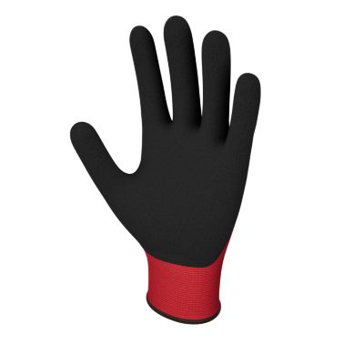 Portwest - Gants Manutention Enduit Mousse De Latex GRIP HV Pack De 12 Orange Noir 11 88282166