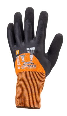 Gants de manutention Coverguard Eurocut latex noir taille 10