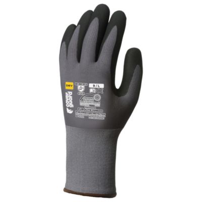 Gants de manutention Coverguard Eurolite noir taille 9