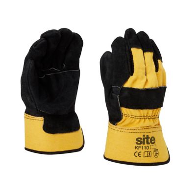 Gants de manutention en cuir Site - Taille 9 (L)