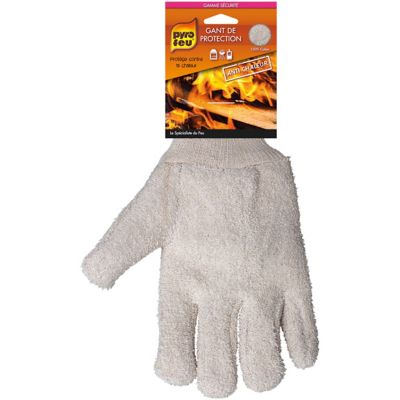 Gants protection anti-feu