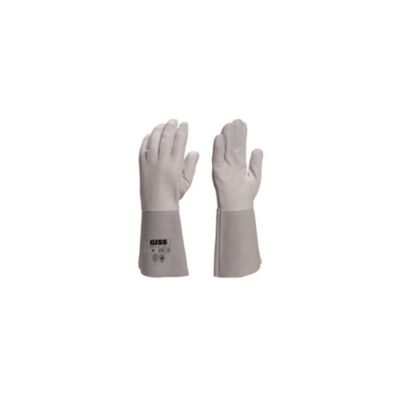 Gants de soudeur G-WELD TIG tout fleur d'agneau beige T10 - GISS - 840057