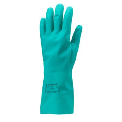 Gants de travail Coverguard Eurochem vert taille 9