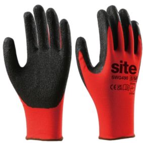 Gants en maille à revêtement latex Site Taille 8 (M)