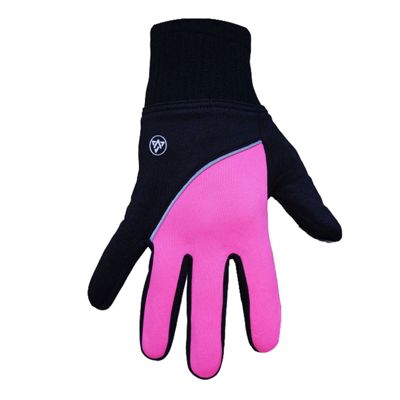 Gants Imperméables Medium  -  IBRIS  -  Noir-Rose