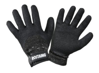 ROSTAING Gants EM25A- Paire de Gants de Jardinage en Cuir Traité