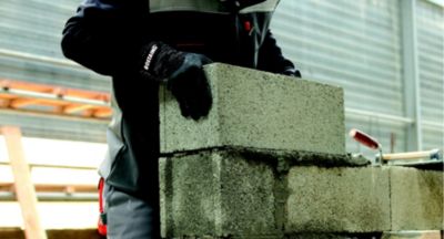 Gants pour les travaux de maçonnerie Rostaing Macpro Taille 8 (M)