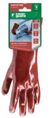 Gants pour protection chimique Coverguard Eurochem - Taille 10 (XL)