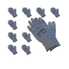 Gants professionnels multi-usages - Vendu par 10 paires 8 Gris Générique