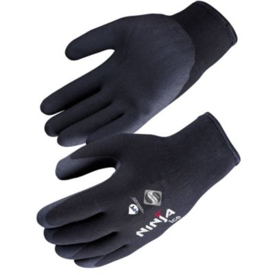 Gants spécial froid double couche Ninja Ice Singer Safety (Lot de 5) Noir 9