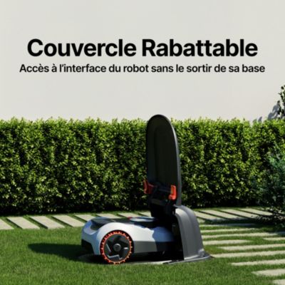 Garage abri M pour robot tondeuse de Segway Navimow