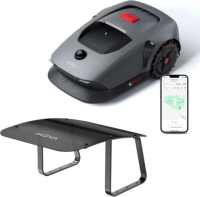 Garage abri pour robot tondeuse Mova