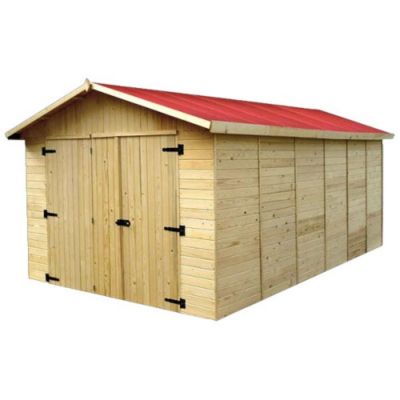 Garage en bois 13.20 m - 5.20 m