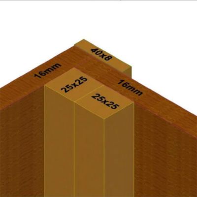 Garage en bois 13.20 m - 5.20 m