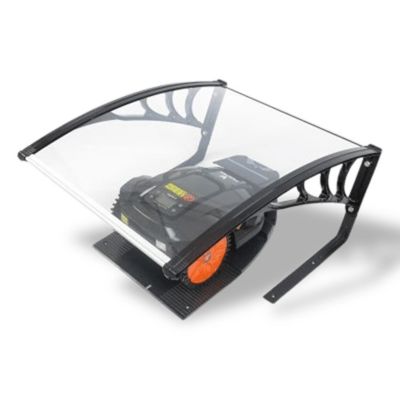 Garage premium robot tondeuse - FUXTEC - plaque solide et robuste