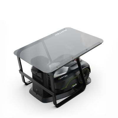 GARAGE RTK : abri extérieur anti-rouille alu + polycarbonate pour robots SUNTEK Dual Vision.
