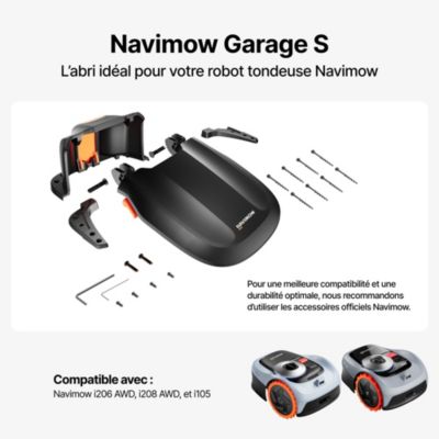 Garage S pour robot tondeuse Segway Navimow serie i1 et i2 AWD