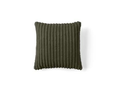 Garance - coussin - en velours côtelé grosses côtes - 40x40 cm - Lisa Design