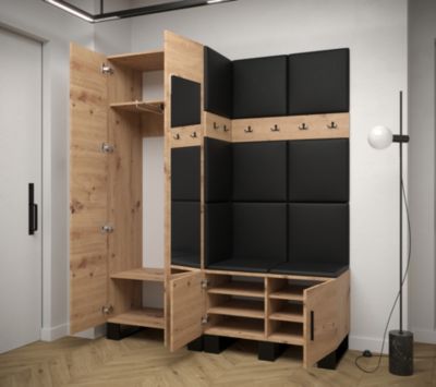 Garde-robe Artin 14 porte battante 196/158/45,6 2 Portes (artisan)
