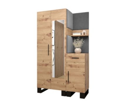 Garde-robe Artin 16 porte battante 196/116/45,6 2 Portes (artisan)
