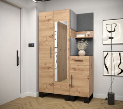 Garde-robe Artin 16 porte battante 196/116/45,6 2 Portes (artisan)