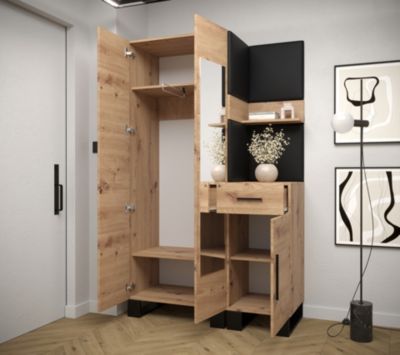Garde-robe Artin 16 porte battante 196/116/45,6 2 Portes (artisan)
