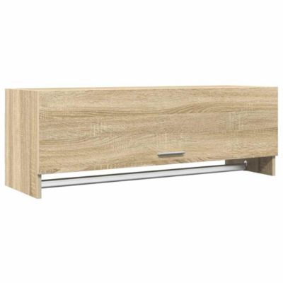 Garde-robe chêne sonoma 100x32,5x35 cm bois d'ingénierie vidaXL