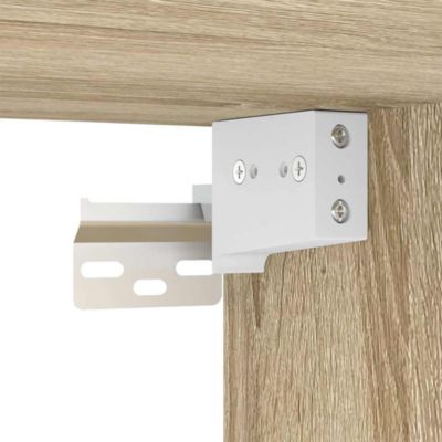 Garde-robe chêne sonoma 100x32,5x35 cm bois d'ingénierie vidaXL