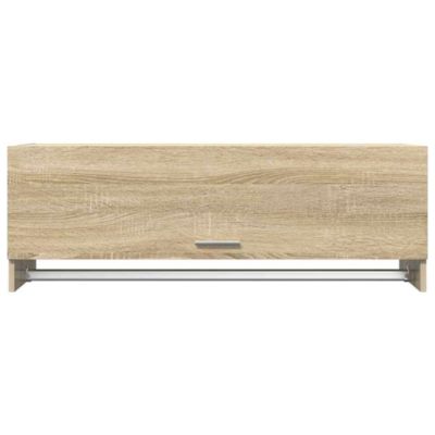 Garde-robe chêne sonoma 100x32,5x35 cm bois d'ingénierie vidaXL