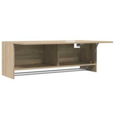 Garde-robe chêne sonoma 100x32,5x35 cm bois d'ingénierie vidaXL