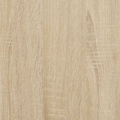 Garde-robe chêne sonoma 100x32,5x35 cm bois d'ingénierie vidaXL