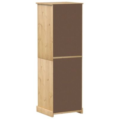 Garde-robe Corona 55x50x170 cm bois de pin massif vidaXL