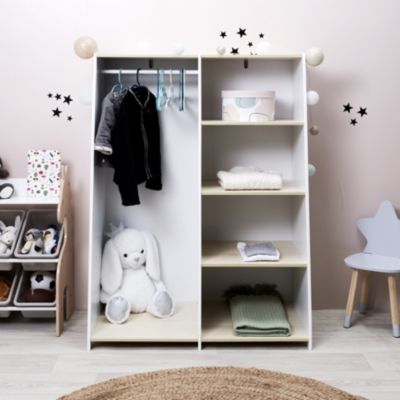 Garde-robe - HOME DECO KIDS - Beige et Blanc