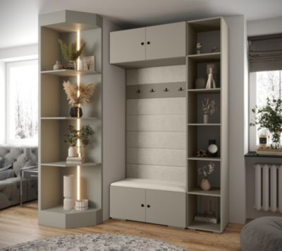Garde-robe Inova 2 236,7/140/47 (gris)