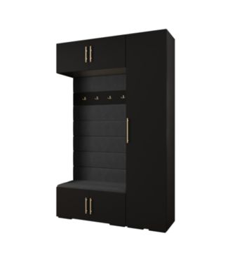 Garde-robe Inova 3 porte battante 236,7/150/47 1 Portes (noir)