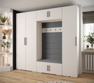 Garde-robe Inova 3 porte battante 236,7/250/47 3 Portes (blanc)